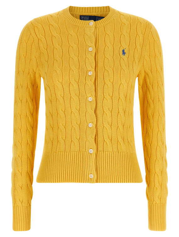 Свитер, кардиган POLO RALPH LAUREN Cotton cable cardigan (211971868507) #1