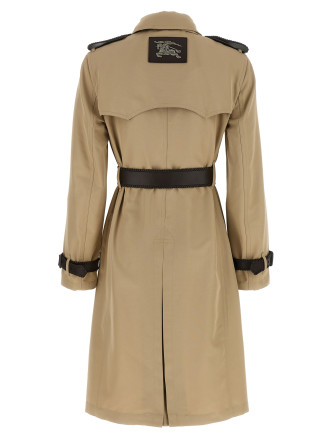 Пальто, тренч BURBERRY 'Foxfield' (8126448OATMEALBEIGE) #