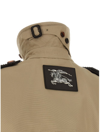 Пальто, тренч BURBERRY 'Foxfield' (8126448OATMEALBEIGE) #