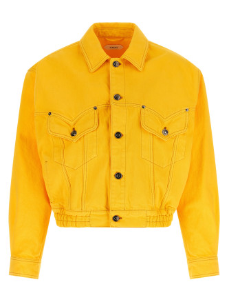 Over denim bluson