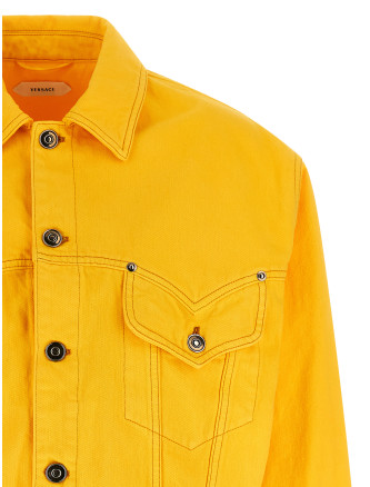 Джинсовая куртка VERSACE Over denim bluson (10245641A178711DA90) #