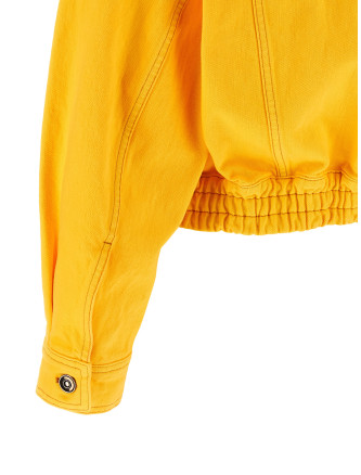 Джинсовая куртка VERSACE Over denim bluson (10245641A178711DA90) #