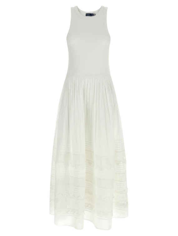 Миди POLO RALPH LAUREN Lace insert dress (211A12914001) #1