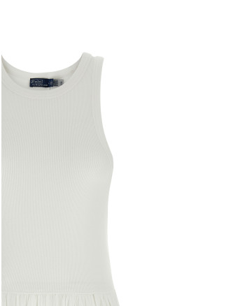 Миди POLO RALPH LAUREN Lace insert dress (211A12914001) #