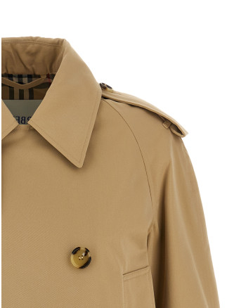 Пальто, тренч BURBERRY 'Mayfair' (8126499HONEY) #