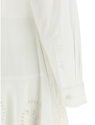 Миди POLO RALPH LAUREN Openwork embroidery dress (211A12925001) #