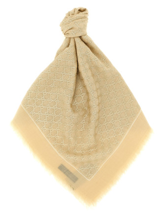 Шарф, орамал GUCCI GG lamé shawl