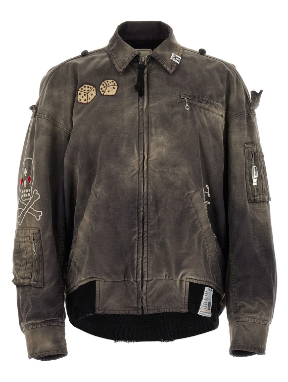 Повседневная куртка MAISON MIHARA YASUHIRO Military jacket (J16BL171BLACK) #1
