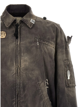 Повседневная куртка MAISON MIHARA YASUHIRO Military jacket (J16BL171BLACK) #
