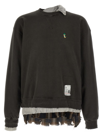 Толстовка MAISON MIHARA YASUHIRO Three layer sweatshirt