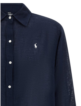 Рубашка, блузка POLO RALPH LAUREN 'Boyfriend' (21564377NAVYBLUE) #