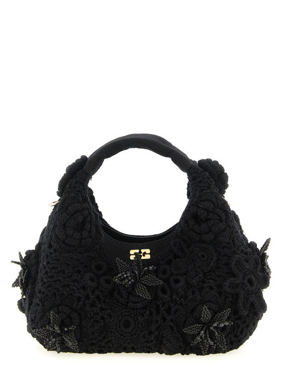 Ручная сумка GANNI 'Mini Hobo Crochet' (B2070132099) #1