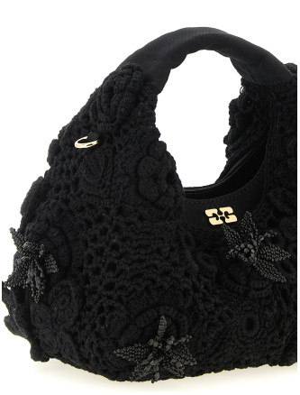 Ручная сумка GANNI 'Mini Hobo Crochet' (B2070132099) #
