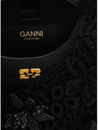 Ручная сумка GANNI 'Mini Hobo Crochet' (B2070132099) #