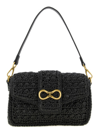 Иық сөмкесі TWIN SET Raffia crossbody bag
