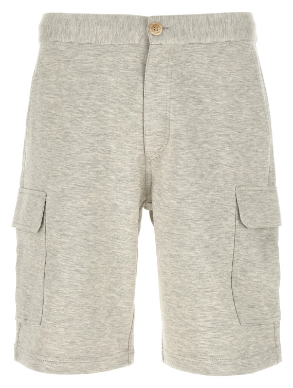 Бермуды, шорты BRUNELLO CUCINELLI Cargo bermuda shorts (MM8313222GC1250) #1