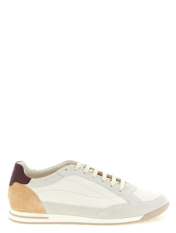 Кроссовки BRUNELLO CUCINELLI Deer and suede sneakers (MZUKOKA348CXM48) #1