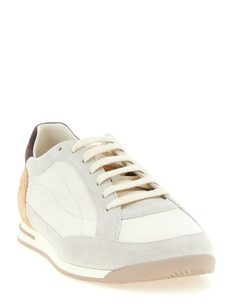 Кроссовки BRUNELLO CUCINELLI Deer and suede sneakers (MZUKOKA348CXM48) #