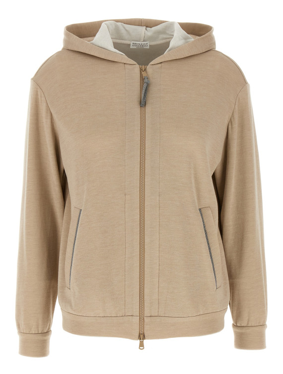 Свитер, кардиган BRUNELLO CUCINELLI 'Precious Zipper Pull' (MD828SB806C9066) #1