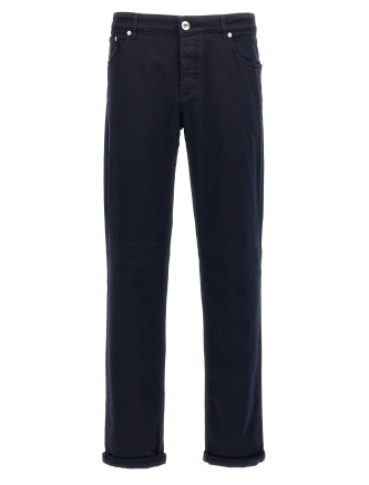 Джинсы BRUNELLO CUCINELLI Traditional fit denim