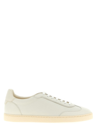 Кроссовки BRUNELLO CUCINELLI Deer leather sneakers