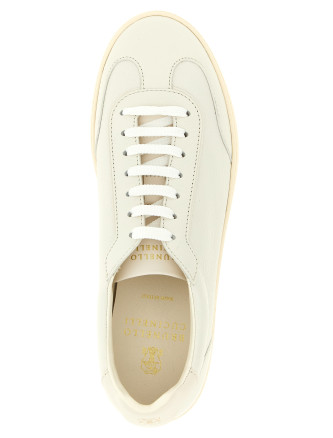 Кроссовки BRUNELLO CUCINELLI Deer leather sneakers (MZUKGOJ336CJX19) #
