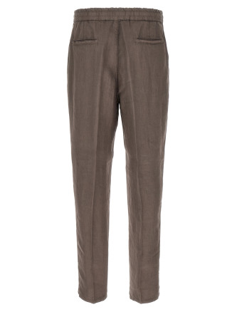 Брюки BRUNELLO CUCINELLI Linen trousers (M243DE1710C6046) #