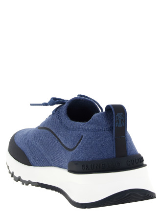 Кроссовки BRUNELLO CUCINELLI 'Runners' (MZUAUFO340CIK60) #