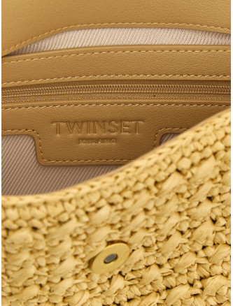 Сумка через плечо TWIN SET Raffia crossbody bag (261TB739000193) #