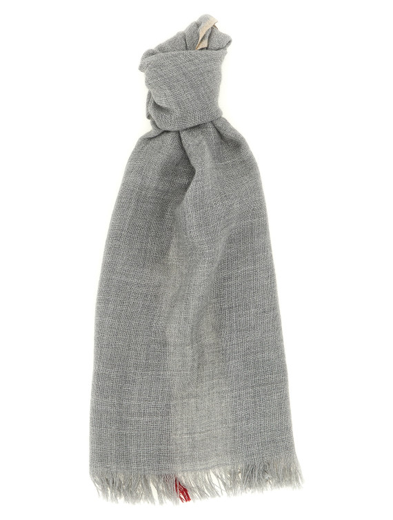 Шарф, платок BRUNELLO CUCINELLI Contrast border scarf (MSC670AVCZM20) #1
