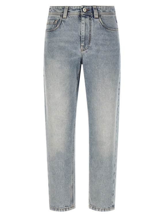 Джинсы BRUNELLO CUCINELLI 'Baggy Tapered' (MA095P5319C9387) #1