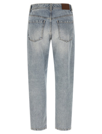 Джинсы BRUNELLO CUCINELLI 'Baggy Tapered' (MA095P5319C9387) #