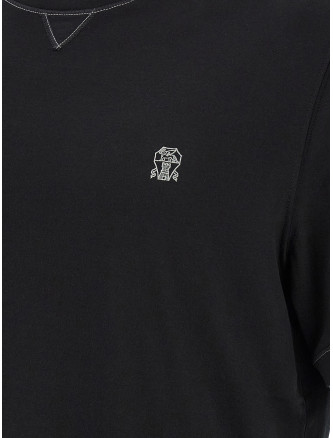 Футболка BRUNELLO CUCINELLI Double layer t-shirt (M0B137451GCGB88) #