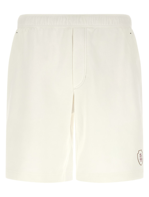 Бермуды, шорты BRUNELLO CUCINELLI Interlock cotton bermuda shorts (ML8243390TCTA36) #1