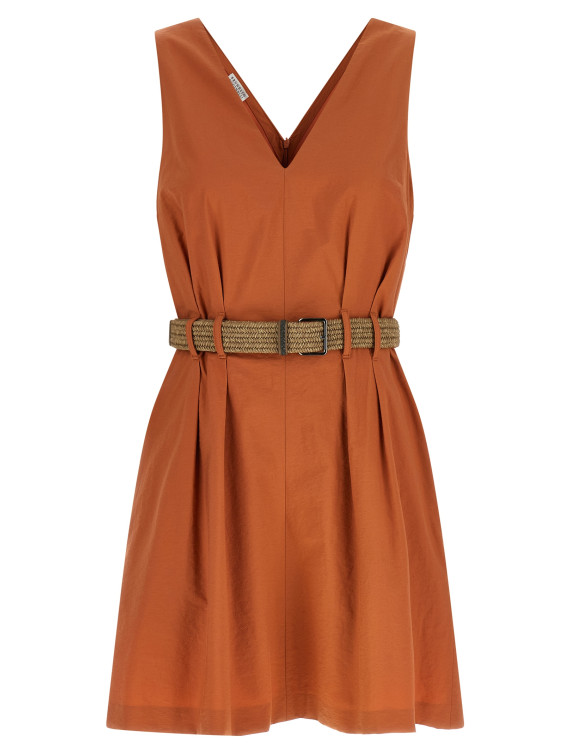 Мини BRUNELLO CUCINELLI Texture twill dress (ML140A5354C3980) #1