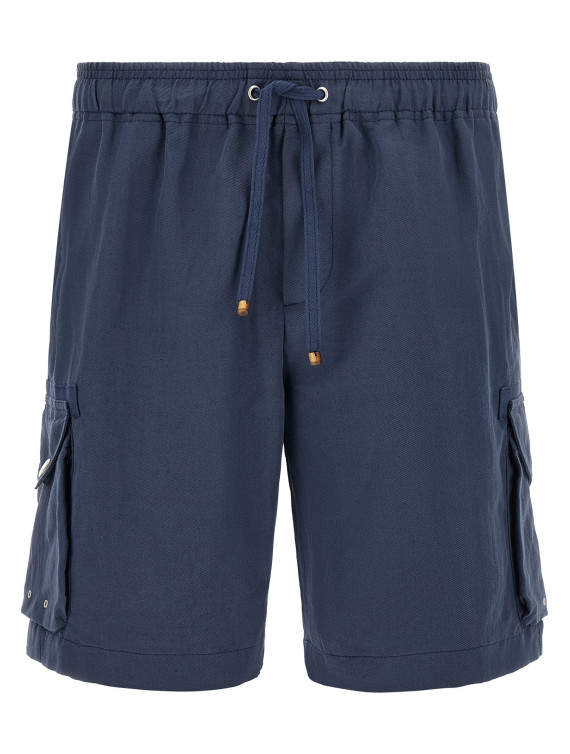 Бермуды, шорты BRUNELLO CUCINELLI Cargo bermuda shorts (MH255U0025C2443) #1