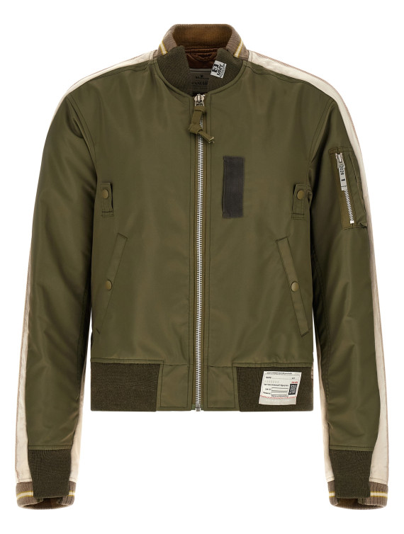 Куртка-бомбер MAISON MIHARA YASUHIRO Aviator bomber jacket (A16BL052KHAKI) #1