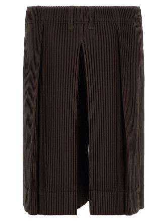 Бермуды, шорты HOMME PLISSE' ISSEY MIYAKE 'Tailored Pleats 2' (HP66JF15918) #