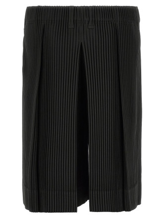 Бермуды, шорты HOMME PLISSE' ISSEY MIYAKE 'Tailored Pleats 2' (HP66JF15915) #