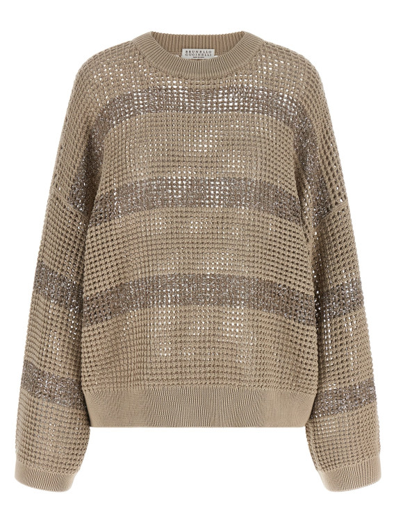 Свитер, кардиган BRUNELLO CUCINELLI 'Dazzling Stripes' (M58772810CKH72) #1