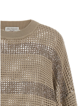Свитер, кардиган BRUNELLO CUCINELLI 'Dazzling Stripes' (M58772810CKH72) #