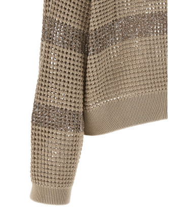 Свитер, кардиган BRUNELLO CUCINELLI 'Dazzling Stripes' (M58772810CKH72) #