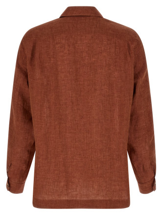 Рубашка, блузка BRUNELLO CUCINELLI Linen shirt (MF6300648C036) #