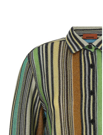 Рубашка, блузка MISSONI Lamé viscose shirt (DS26SJ0ZBR0158S72Q7) #