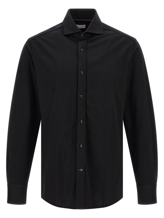 Рубашка, блузка BRUNELLO CUCINELLI French collar shirt (MH8766686C101) #1