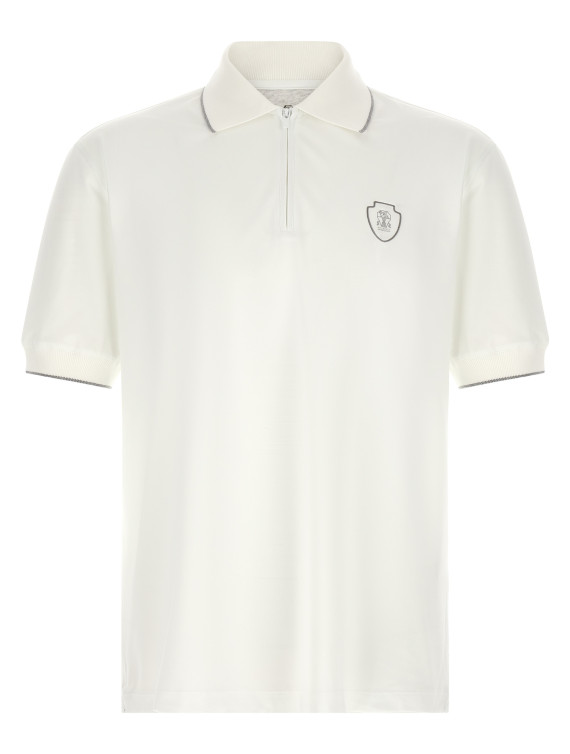 Поло BRUNELLO CUCINELLI Techno piquet polo shirt (MW8641330FCCS47) #1