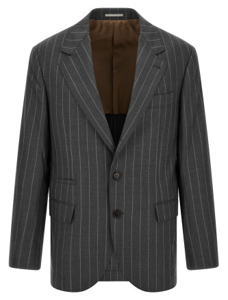 Блейзер BRUNELLO CUCINELLI Pinstripe blazer
