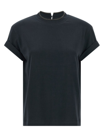 'Shiny Collar' T-shirt