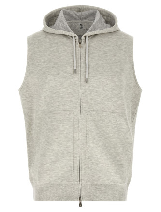 Жилет BRUNELLO CUCINELLI Hooded vest