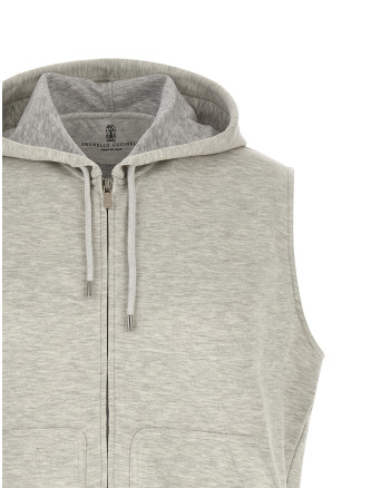 Жилет BRUNELLO CUCINELLI Hooded vest (MM8319079GC1250) #